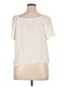 Cloud Chaser 100% Rayon Ivory Short Sleeve Blouse Size XL - photo 2