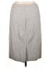 Attention Solid Gray Casual Skirt Size XL - photo 2