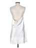 Unbranded 100% Polyester Metallic Silver Cocktail Dress Size S - photo 2