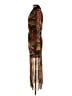 ALLSAINTS Graphic Brown Cocktail Dress Size 6 - photo 5