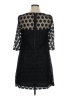 Betsey Johnson 100% Polyester Polka Dots Black Cocktail Dress Size 14 - photo 2