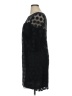 Betsey Johnson 100% Polyester Polka Dots Black Cocktail Dress Size 14 - photo 5