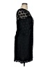 Betsey Johnson 100% Polyester Polka Dots Black Cocktail Dress Size 14 - photo 4