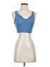 Shein 100% Polyester Blue Sleeveless Top Size 4 - photo 1