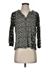 Lucky Brand Black 3/4 Sleeve Blouse Size S - photo 1