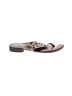 Born Crown Brown Flip Flops Size 8 - photo 1