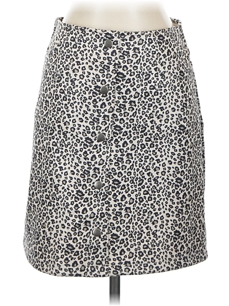 Pre-owned Potter's Pot Casual Skirt In Gray