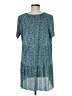Pull&Bear 100% Polyester Teal Casual Dress Size M - photo 2