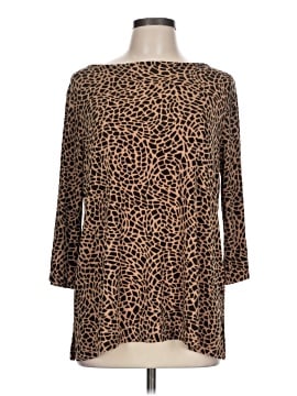 Travelers by Chico's 3/4 Sleeve T-Shirt (view 1)