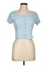 Aero Blue Short Sleeve Henley Size L - photo 1