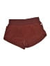 Unbranded Solid Burgundy Brown Athletic Shorts Size M - photo 1