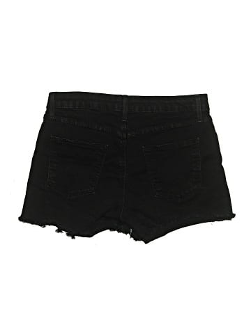 Just Black Denim Shorts (view 2)