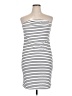 Shein Curve Stripes White Casual Dress Size XL - 1X Plus - photo 1