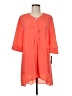Zac & Rachel 100% Polyester Orange 3/4 Sleeve Blouse Size M - photo 1