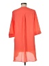 Zac & Rachel 100% Polyester Orange 3/4 Sleeve Blouse Size M - photo 2
