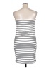 Shein Curve Stripes White Casual Dress Size XL - 1X Plus - photo 2