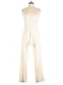 Unbranded Solid Ivory Jumpsuit Size M - photo 1