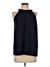Adrienne Vittadini 100% Polyester Blue Sleeveless Blouse Size S - photo 1