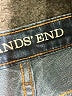 Lands' End Chevron-herringbone Blue Jeans Size 12 - photo 7