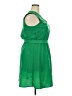 Mossimo 100% Polyester Solid Green Casual Dress Size XXL - photo 4