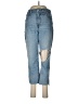 Madewell Hearts Blue Jeans Size 30 waist - photo 1