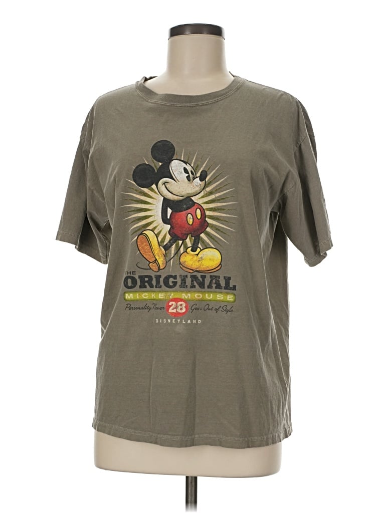Pre-owned Assorted Brands Short Sleeve T-shirt In Brown