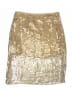 H&M 100% Polyester Metallic Gold Formal Skirt Size 8 - photo 1