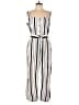 Ann Taylor LOFT Stripes Ivory Jumpsuit Size 14 - photo 1