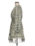 Max Studio 100% Polyester Paisley Green Cocktail Dress Size L - photo 5