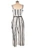 Ann Taylor LOFT Stripes Ivory Jumpsuit Size 14 - photo 2