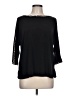 Chico's Black 3/4 Sleeve T-Shirt Size L - photo 1