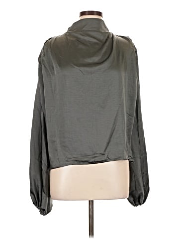 Line & Dot Long Sleeve Blouse (view 1)