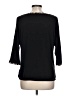 Chico's Black 3/4 Sleeve T-Shirt Size L - photo 2