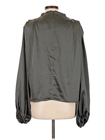 Line & Dot Long Sleeve Blouse (view 2)