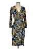 Anne Klein Paisley Blue Cocktail Dress Size S - photo 1