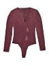 BCBGMAXAZRIA Burgundy Bodysuit Size XS - photo 1