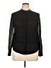 The Kooples 100% Polyester Black Long Sleeve Blouse Size XL (4) - photo 1