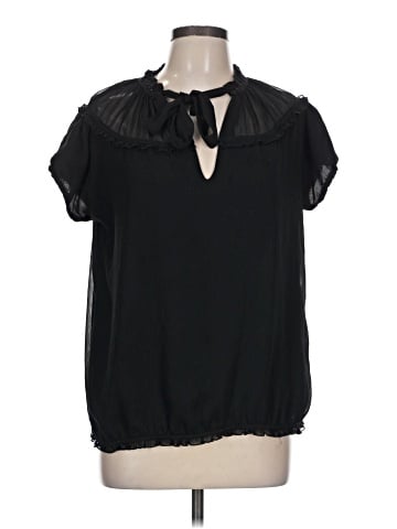 Go International Short Sleeve Blouse (view 1)