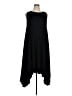 Assorted Brands Solid Black Casual Dress Size 0X - photo 1