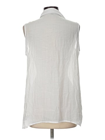 Fever Sleeveless Button-Down Shirt (view 2)