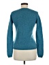 Ellen Tracy 100% Cashmere Teal Cashmere Pullover Sweater Size M - photo 2