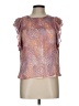 BB Dakota Pink Short Sleeve Blouse Size L - photo 1