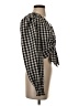 Zara Checkered-gingham Black Long Sleeve Blouse Size S - photo 4
