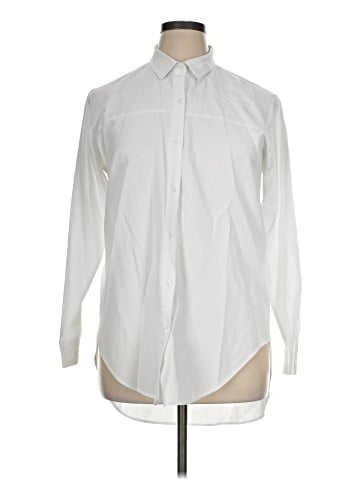 Zara Basic Long Sleeve Blouse (view 1)