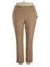 Investments Solid Tan Active Pants Size 18WS - photo 1
