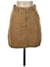 Topshop Solid Tan Casual Skirt Size 4 - photo 1