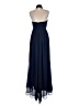 White by Vera Wang 100% Polyester Blue Cocktail Dress Size 6 - photo 2