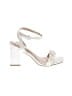 Lulus White Sandals Size 8 1/2 - photo 1
