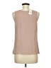 J.Crew Collection 100% Silk Tan Sleeveless Silk Top Size 8 - photo 2