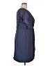 JJ's House 100% Polyester Blue Cocktail Dress Size 16 - photo 4